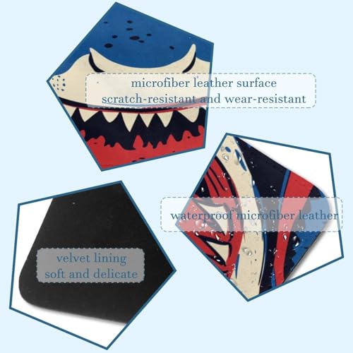 Housse ordinateur portable Shark évite les rayures de coque grâce au velours Celvet - 3