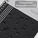 Thboxes 3 Pack Spiral Notebook A5, Lined Wirebound Notebooks Bulk Journals 200Pages /100 Sheets, College Ruled Paper for Women Men Business Office School Travel, 14.8 x 21cm - Image 6