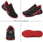 todaysunny Trail Running Shoes Men Hiking Shoes for Men Outdoor Walking Shoes Breathable Non-Slip Sneakers for Men All-Terrain Trekking Shoes Tennis Cross Training Shoes