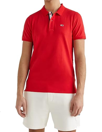 Polo stretch DM0DM12219-XNL Tommy Jeans souple et confortable