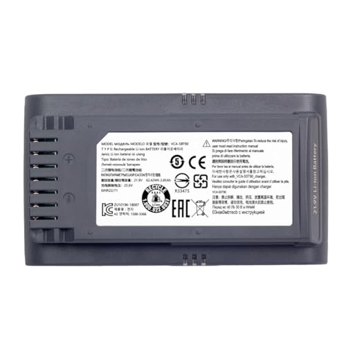 Batterie de Rechange pour aspirateur Samsung VCA-SBT90, VCA-SBT90E, DJ96-00221A, Compatible avec Les Batteries au Lithium Samsung VS9000 Jet, VS70, Jet90,...