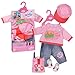 Produktbild Baby Born Snack Shop Outfit 43cm, Outfit mit Cap, Schuhen und Rucksack für 43cm Puppen, 835944 Zapf Creation