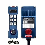 Industrial Remote Control Overhead Crane - Hydraulic Lifting Equipment for Heavy Duty Material Handling, Warehouse & Construction GT-RS09（One transmitter，ACDC 18-65V）