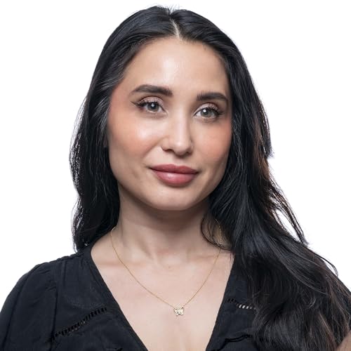 Amazon Essentials 14K Gold Plated Diamond Cut Butterfly Shape Pendant Necklace for Women with 18 Inch Chain2