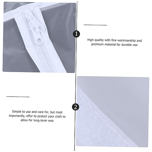Buying Guide Alipis 2 pcs clothes cover clothes rail cover Wardrobe