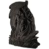 Satan The Devil Lilith Double Statue, Supernatural Lucifer Demon Statue, Leviathan Satan Mystical Ornament, Altar Craft, Creative Desktop Decorations. (Black)
