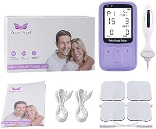 Kegel Angel Kegel Toner for Women Electric Pelvic Muscle Exerciser for Automatic Kegels Kegel Exerciser Incontinence Stimulator with Probe for Bladder Control(Do not Include The Battery)