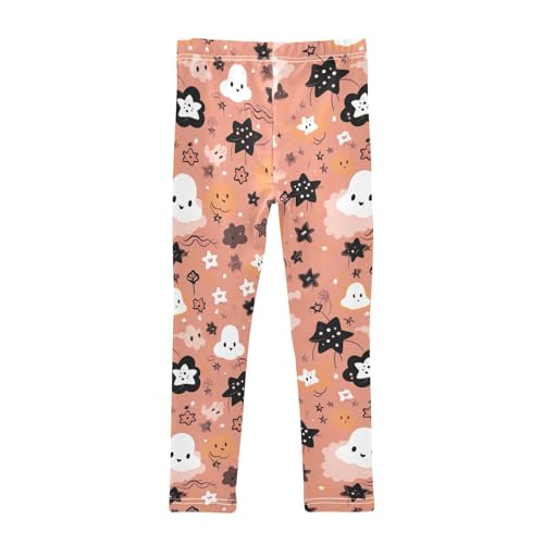 Girls' Leggings Ghost Halloween Kids Yoga Tights Pants 1 Pack 208573942