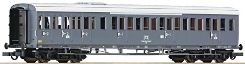 ROCO 64982 - H0 1:87 - Carrozza passeggeri FS Centoporte di 1° e 2° cl. Ardesia