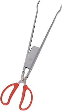 Mobestech Stainless Steel Crab Grabber Non-Slip Grip for Eel Mudfish and Tool for Seafood Enthusiasts