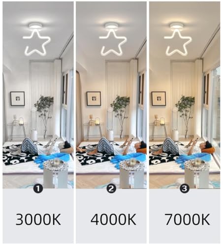 Lámpara de pared metálica LED moderna de 16W regulable para iluminación de dormitorio blanca 5