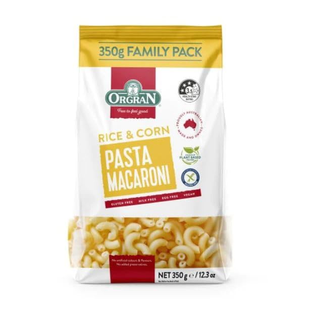 Orgran Rice and Corn Macaroni, 350G (B0CF2FQW8Y) Amazon Price History, Amazon Price Tracker