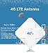4G LTE Antenna SMA Connector, 35dbi Alto Ganancia Amplificador de Señal Exterior...