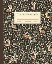Exploring Audible Title Composition Notebook College Ruled: Cute Aesthetic Woodland Deer Floral Illustration for Girls, Teens and Women Detailed Review Curated Content Must Read