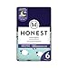 Honest, Overnight Diapers Sleepy Sheep Size 6, 25 Ounce, 17 Count