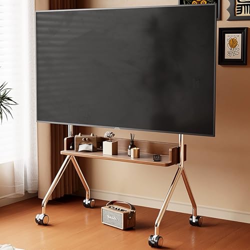Soporte móvil para TV de 40-75 pulgadas con ruedas y estante miniatura 1