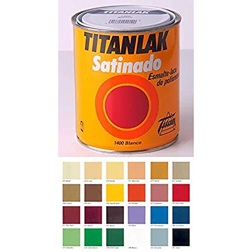 Titanlak Esmalte Laca sintética Satinado Blanco 375 ml