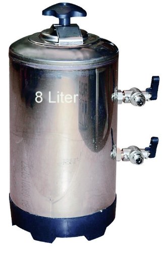 Wasserenthärter Entkalker 8 Liter - für Espressomaschine (Bsp. Rancilio), Geschirrspülmaschine, Aquarium