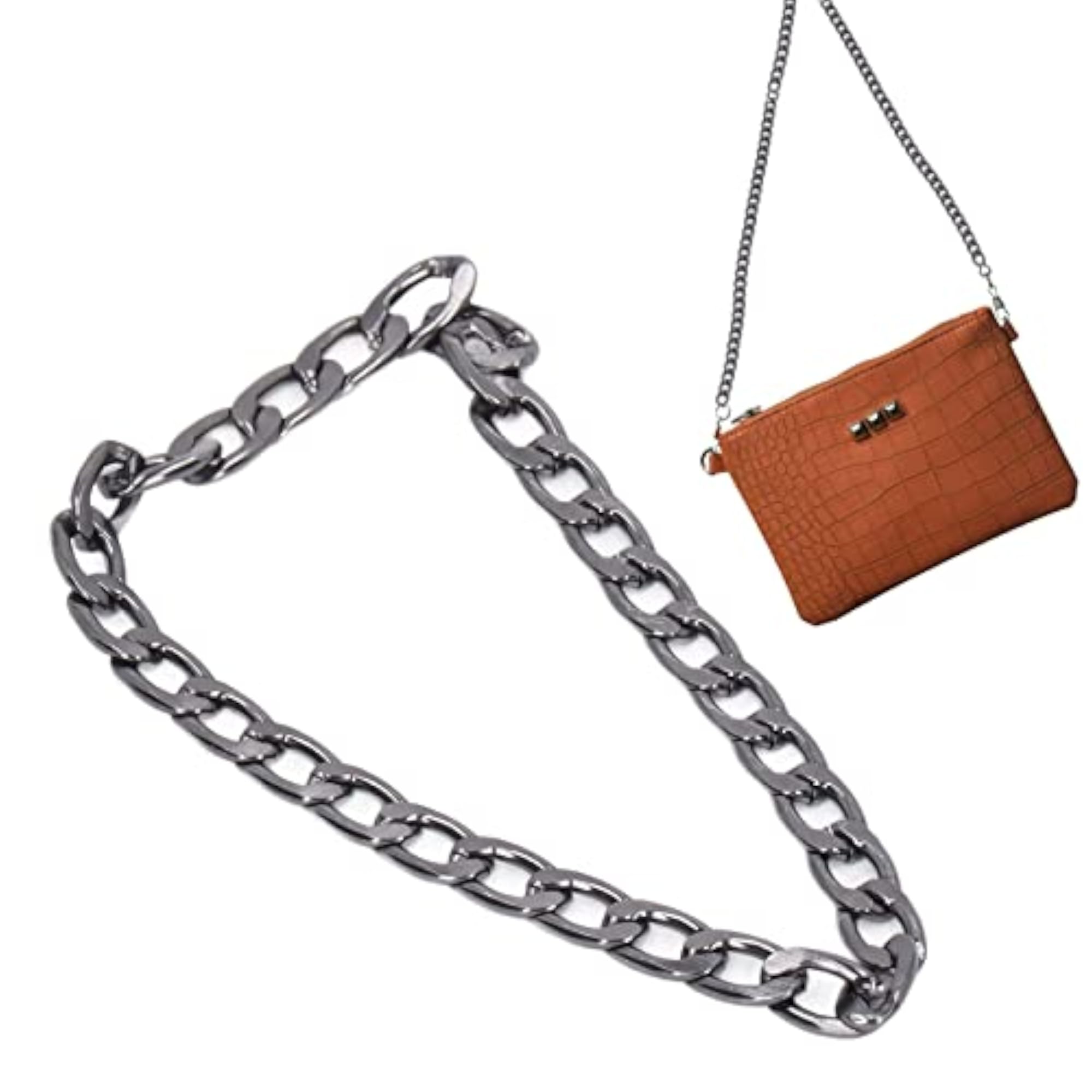 Aluminum Curb Chain Sturdy and Durable DIY Crossing Chain