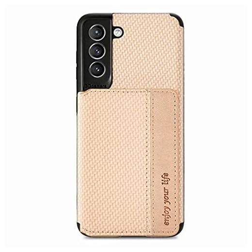 Plånboksfodral kompatibelt med Samsung Galaxy S10 stöttåligt tunt skydd med kreditkortshållare flip folio mjukt premium PU-läder magnetiskt stängningsfodral för Samsung Galaxy S10 krämfärgad färg