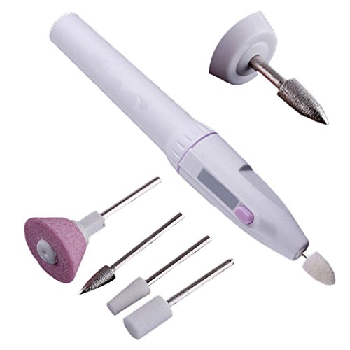 BESTIM INC(TM) Nail Art Drill Tips Manicure Set Kit File Nail Grinder Electric Polisher Tool