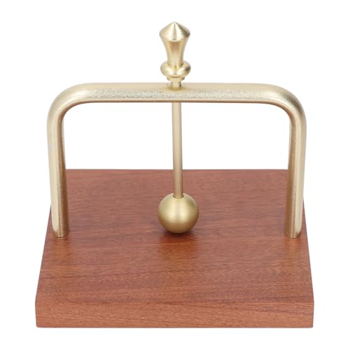 Generic Servilletero Elegante con Base de Madera, Estante de Metal para el Hogar, Restaurante, Cafetería, 5,5 Pulgadas, para Ambiente de Comedor (GOLD)