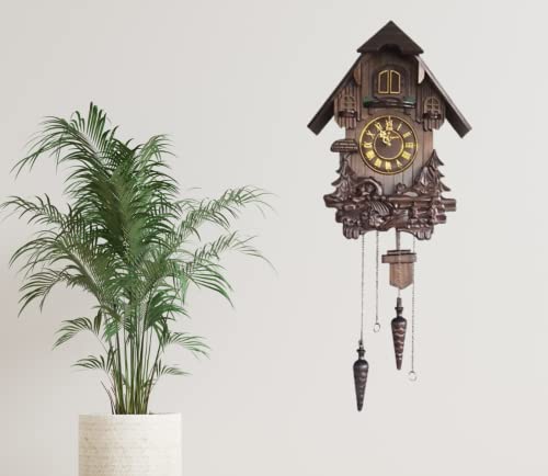 Budget Hand-Carved Battery Cuckoo Clock