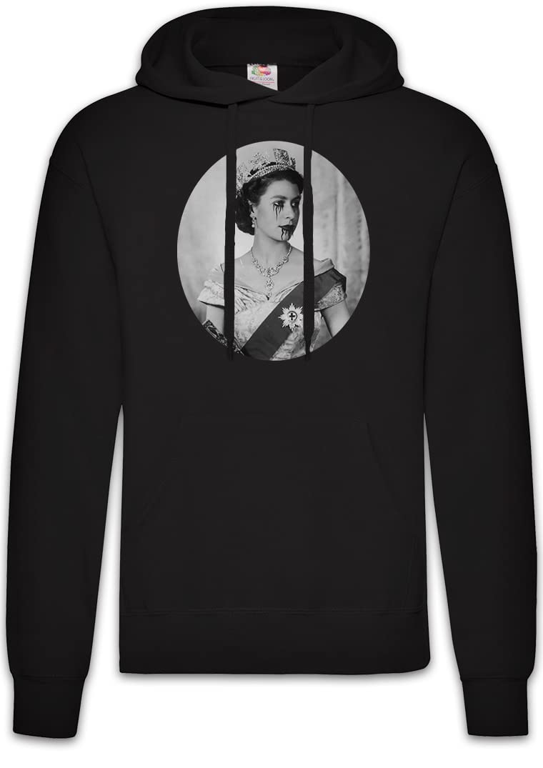 Sweat-shirt noir Elizabeth de Urban Backwoods en taille M idéal pour vos sorties urbaines