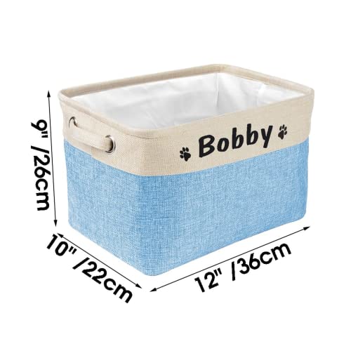 Panier de rangement pliable violet KRD pour jouets et accessoires de chien