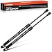 A-Premium Tailgate Rear Trunk Lift Supports Shock Struts Compatible with BMW Models - 323Ci 2000, 325Ci 2001-2006, 330Ci/M3 2001-2006, Convertible, With Spoiler - Replace# 51248227895 (2-PC Set)