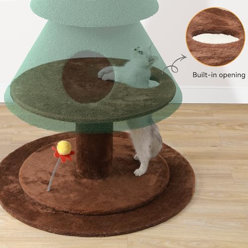 Árbol de Navidad para Gatos YITAHOME 60 in Interior miniatura 4