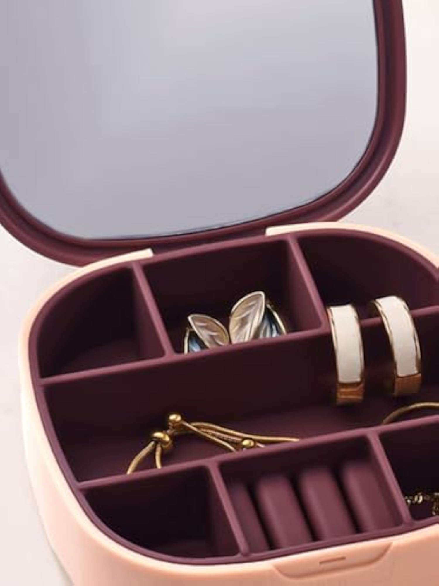 Plastic Jewellery Organiser Storage Box, Wedding Gift