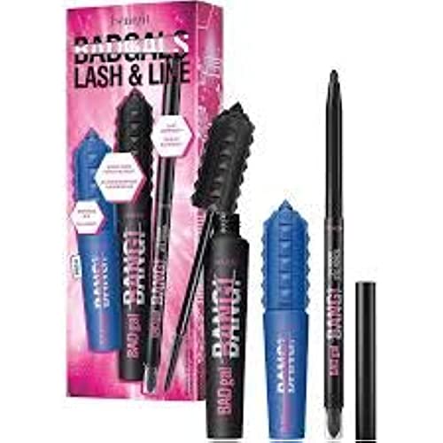 Benefit BADgals Lash & Line Volumizing Mascaras and Eye-Liner Set
