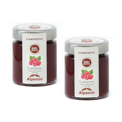 Compota de frambuesas 2 tarros de 350 gr