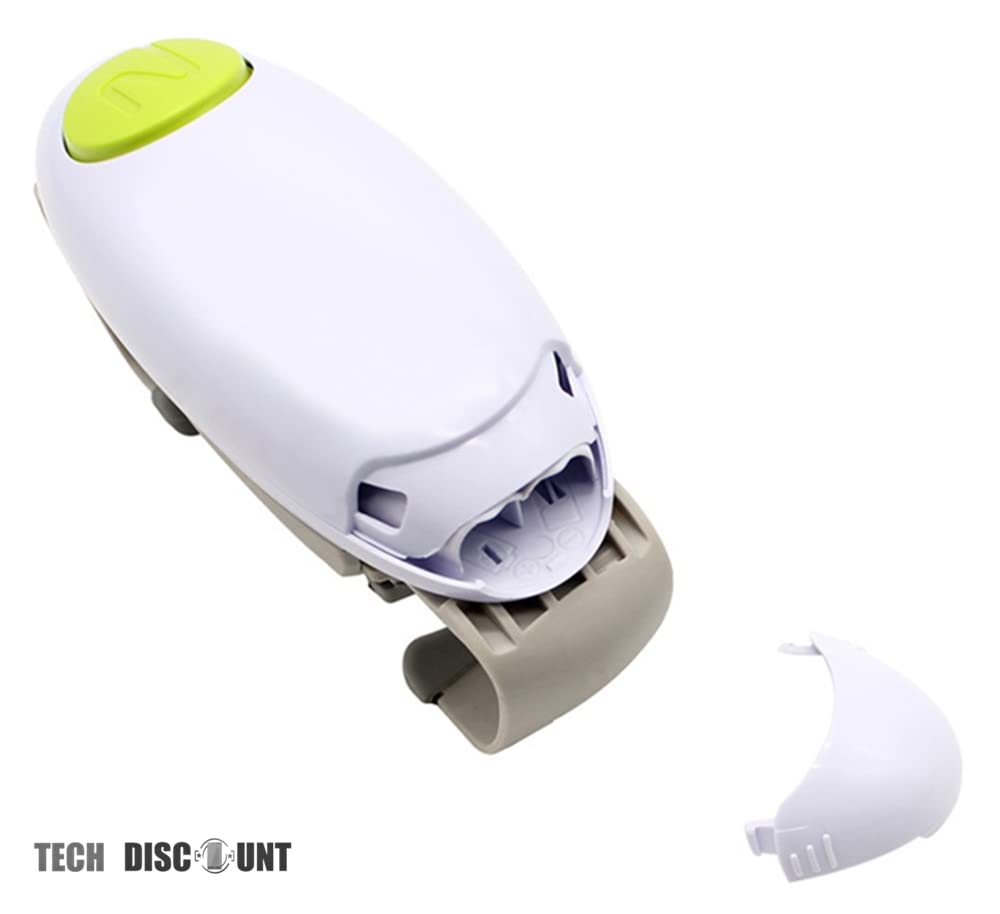 Ouvre-Boîte Ouvre Bouteille Electrique Automatique One Touch Tout Conserve Bocaux Multifonctionnel à Pile Maison Fête Mariage