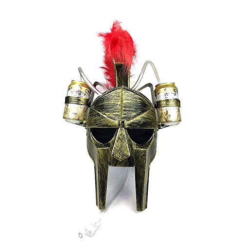 Sparta Casque de bière avec paille Motif soldats romains
