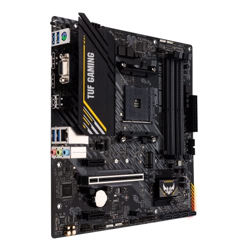 TUF GAMING A520M-PLUS II - Scheda madre da gioco Micro-ATX AMD A520 Ryzen AM4 con supporto M.2, porte USB 3.2 Gen.1, SATA 6 Gbps e connettori Aura 2.Gen - Scheda madre - Immagine 2