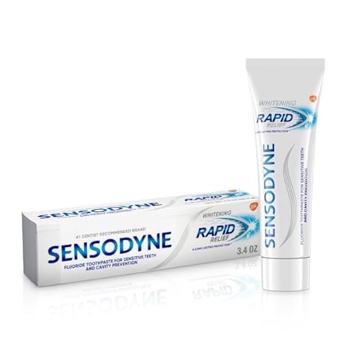 2 dentifricio SENSODYNE "Rapid Relief Whitening", 75 ml