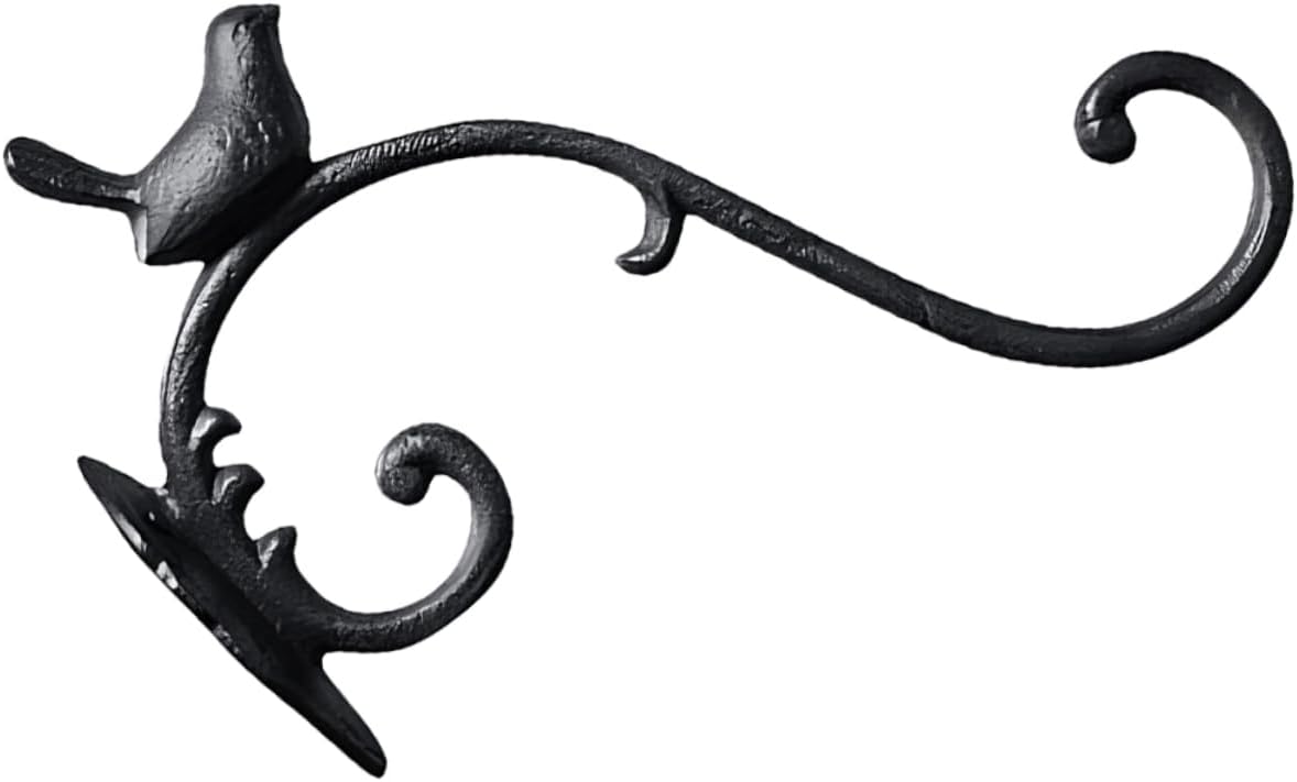 Wall Hanging Flower Basket Hook Hanging Plant Stand Decorative Bird Feeder Hanger