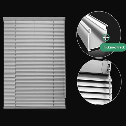 Persianas venecianas de aluminio con lamas de 25mm opacas para un control total de la luz solar 5