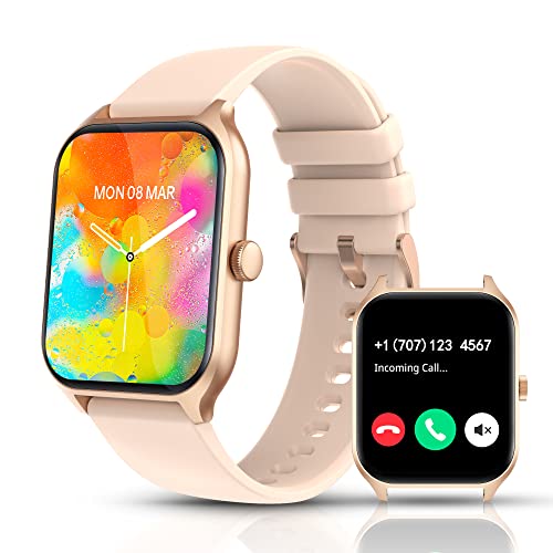 Smart Watch For Women(Answer/Make Call), 1.96" Touchscreen Smartwatches For Android And Ios Phones, Fitness Smart Watch With Sleep/Heart Rate/Blood Oxygen/Stress Monitor, 100+ Sport Modes, Ai Voice #TOP1