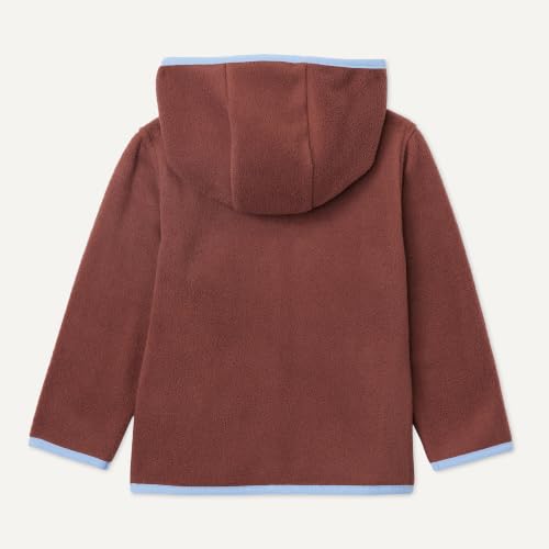 Image of Amazon Essentials Boys and Toddlers' Polar Fleece Full-Zip Hooded Long Sleeve Insulated Coat Jacket