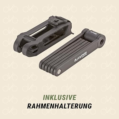 Prophete Faltschloss 85 cm Sichere Fahrradschloss-Lösung