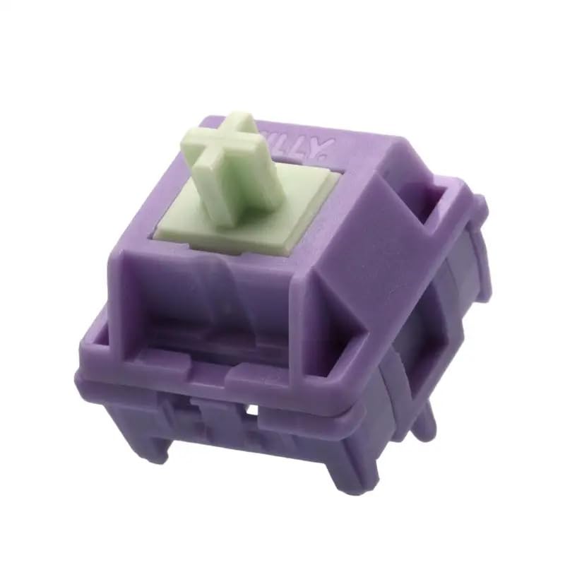 Hyacinth V2 przełącznik 45 g, liniowy, wstępnie nasmarowany, 5 pinów, HotSwap, POM, przełączniki HMX, do klawiatury mechanicznej Mx