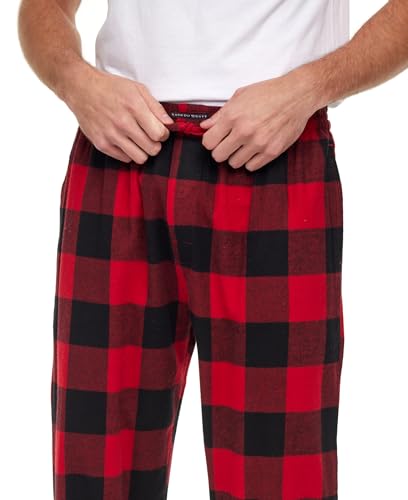Image of Andrew Scott Men's Flannel Drawstring Pajama Pants | Plush Flannel Fleece | Pockets | Drawstring