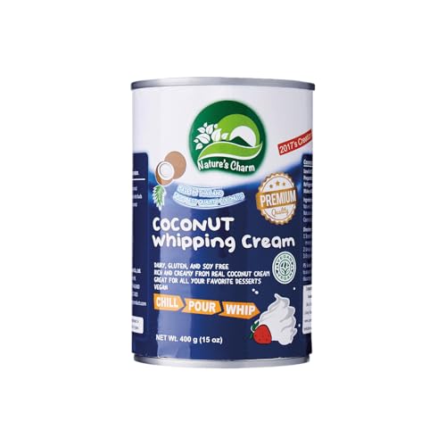 Natcharm Cream Coconut Whipping, 15 oz