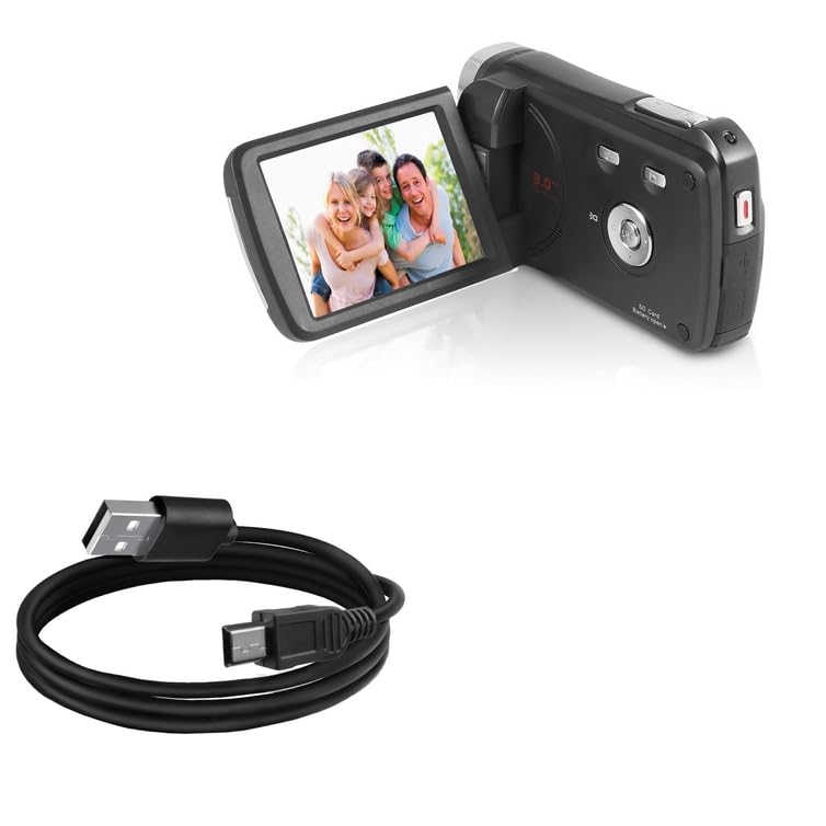 BoxWave Cable Compatible with Bell Howell DNV6HD Rogue - DirectSync Cable, Durable Charge and Sync