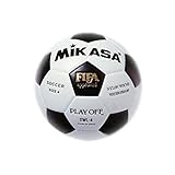 Medida 4 MIKASA SWL-4 - Balón de fútbol, Color Blanco/Negro, Talla 4