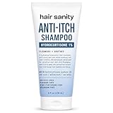 ITCHY SCALP SHAMPOO (Hydrocortisone 1%) Anti-itch Treatment For Dry Scalp, Eczema, Inflammation Relief For Men & Women. Color safe. Sulfate-free. Dermatologist Patented Formula For Flaky Scalp.