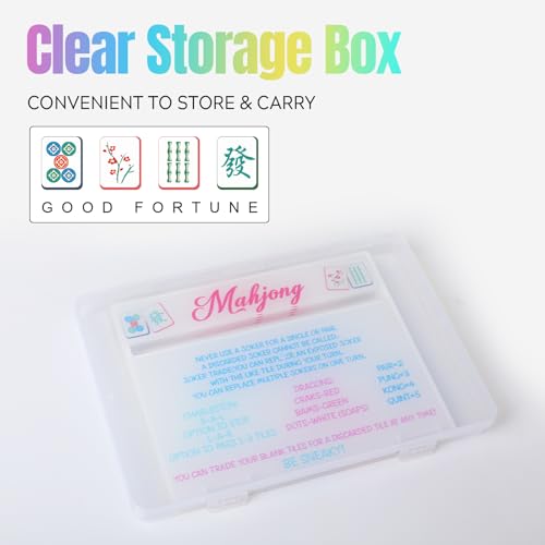 Mahjong Line Finder 4 piezas accesorio para reglas blanco miniatura 6